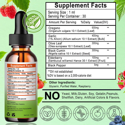 Gluten free and non GMO certifications on the Vita Letuo bottle