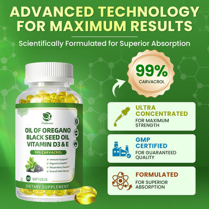 Lukaree organic immune support softgels packaging on a clean wellness background