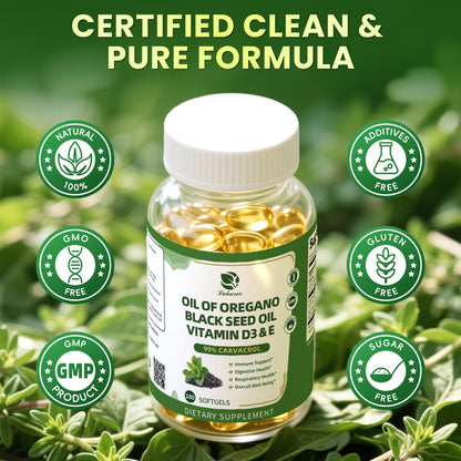 Lukaree herbal antioxidant blend capsules bottle standing upright