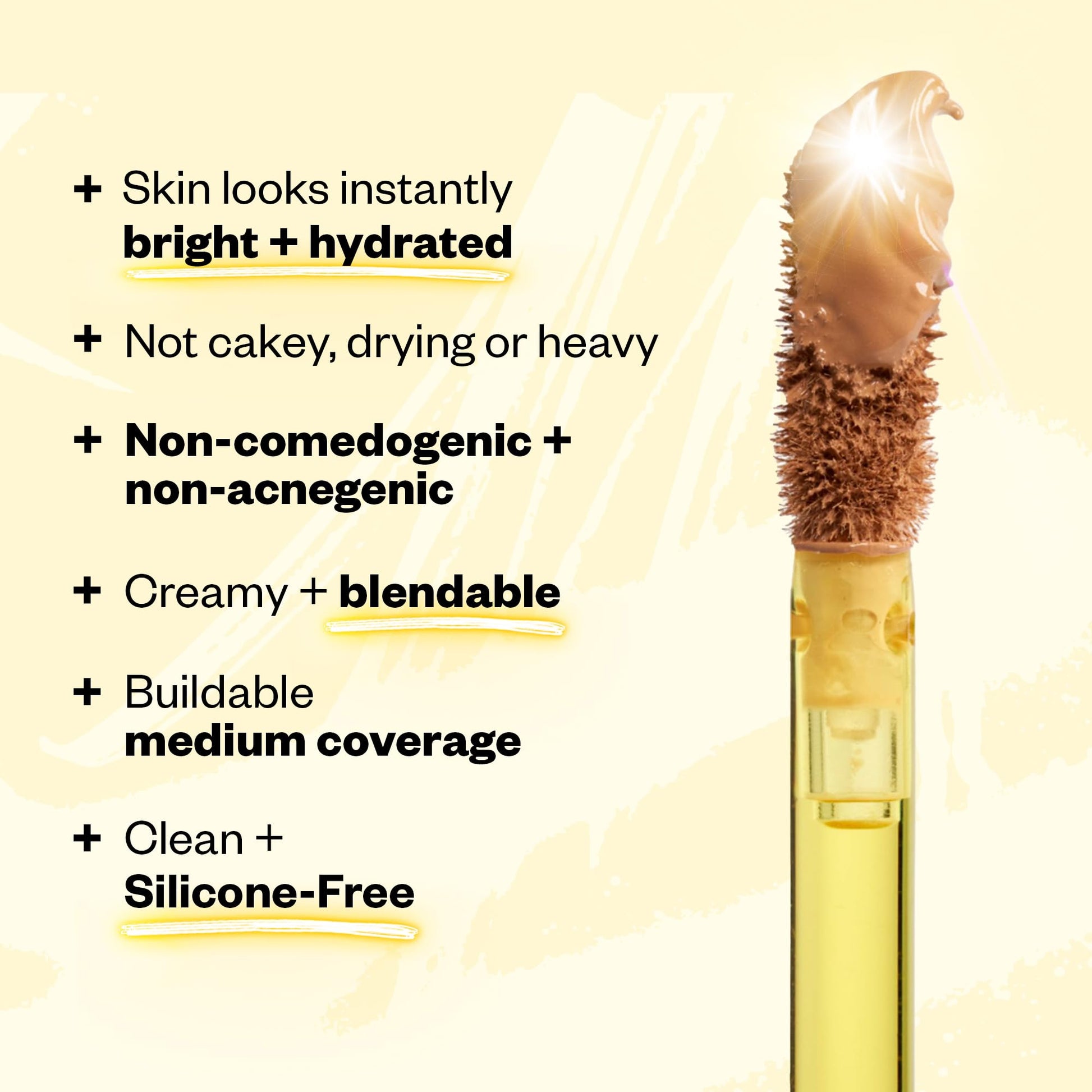 Kosas hyaluronic acid under eye makeup for dark circles