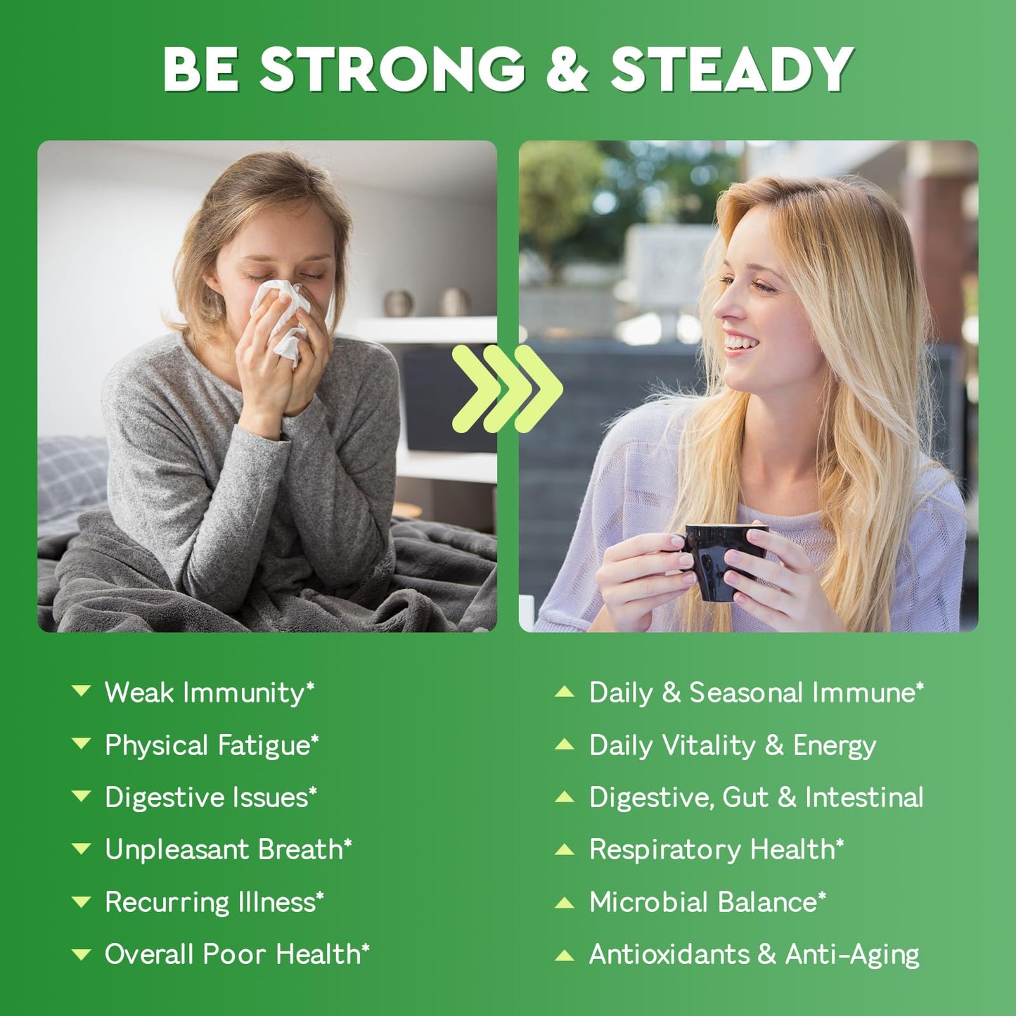 Kcormes immune and seasonal defense herbal blend capsules lifestyle image