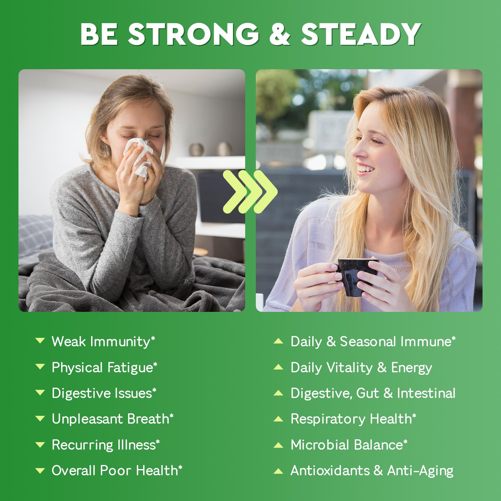 Kcormes immune and seasonal defense herbal blend capsules lifestyle image
