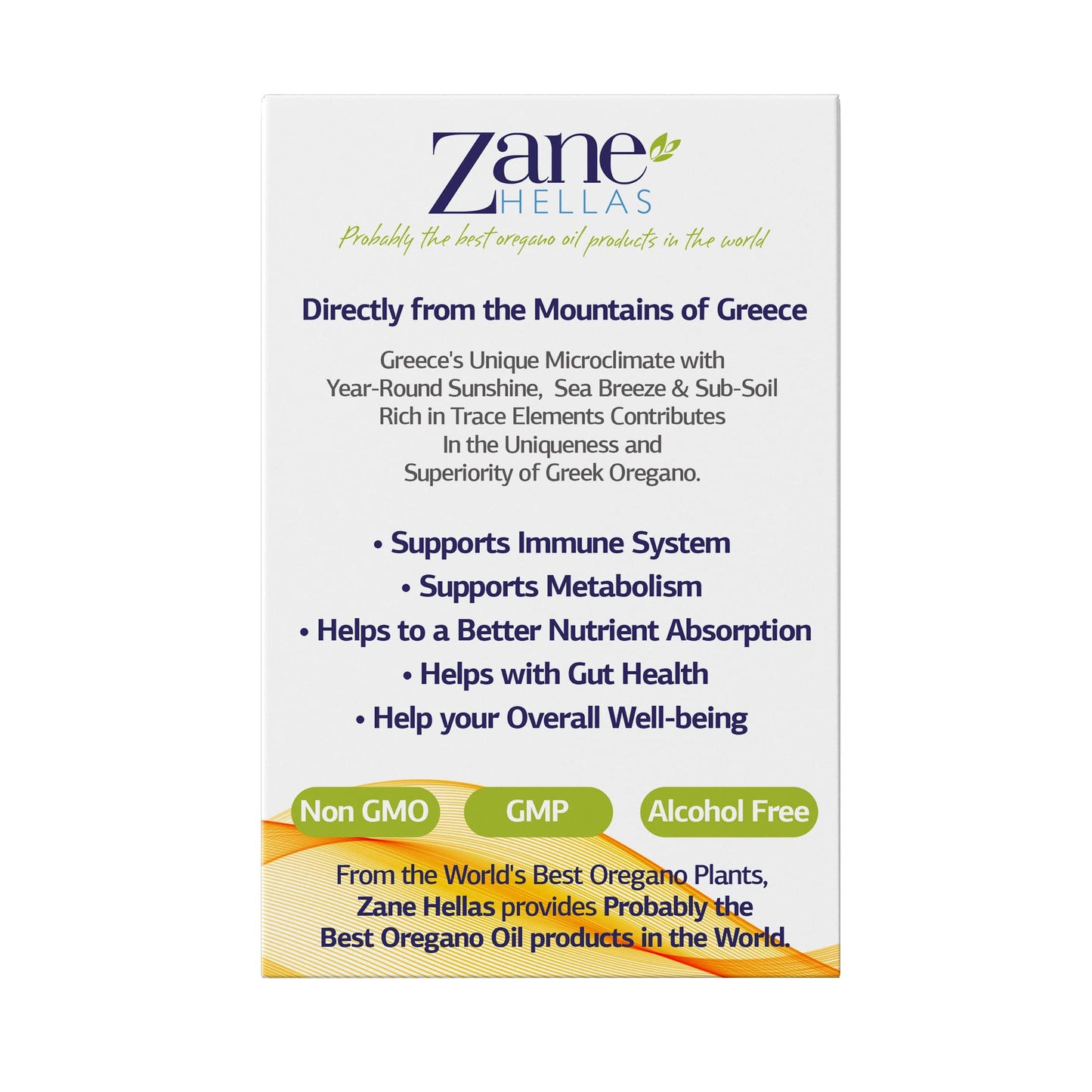 Imported extra strength wild oregano oil softgels for antioxidant health
