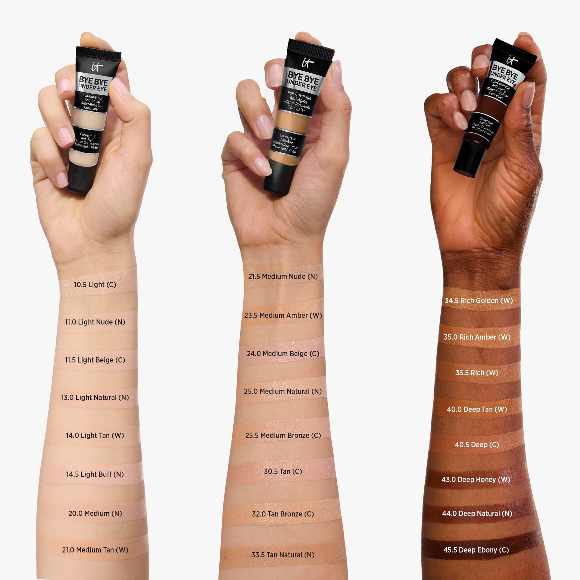 Water resistant long lasting full coverage makeup cream close up