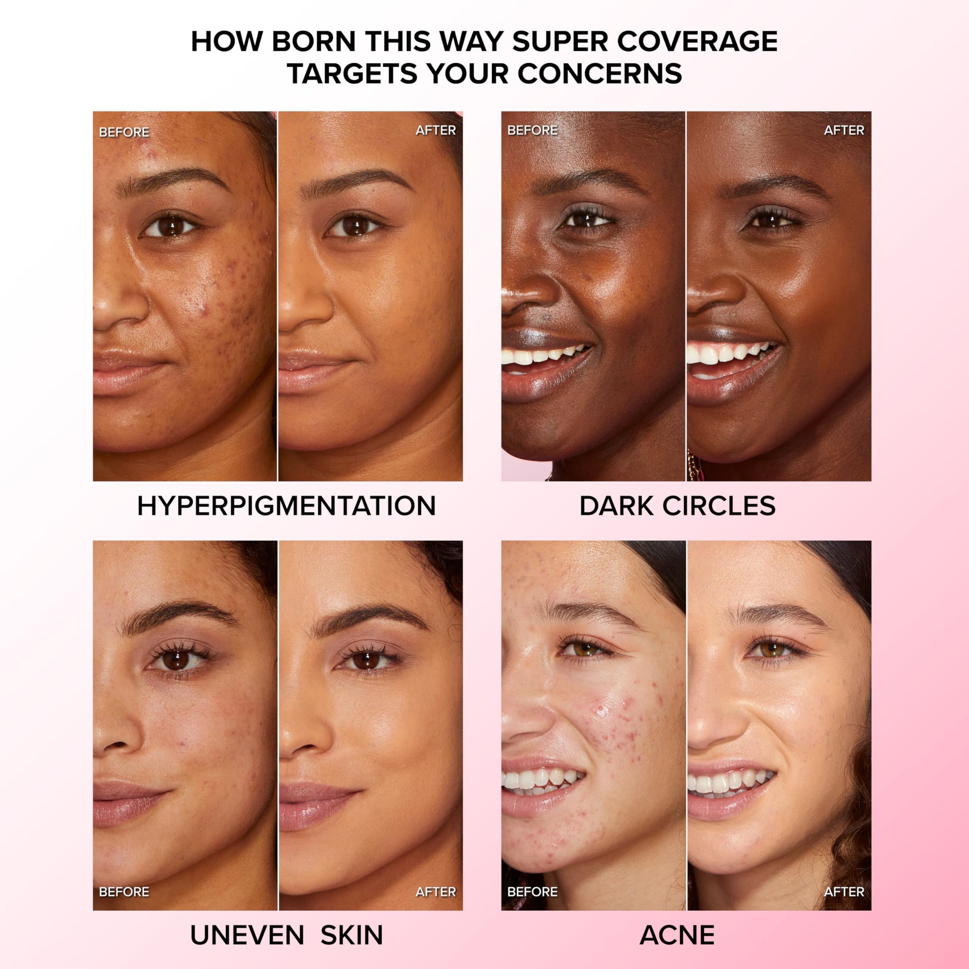 Too Faced Born This Way oil free makeup hybrid bottle packaging