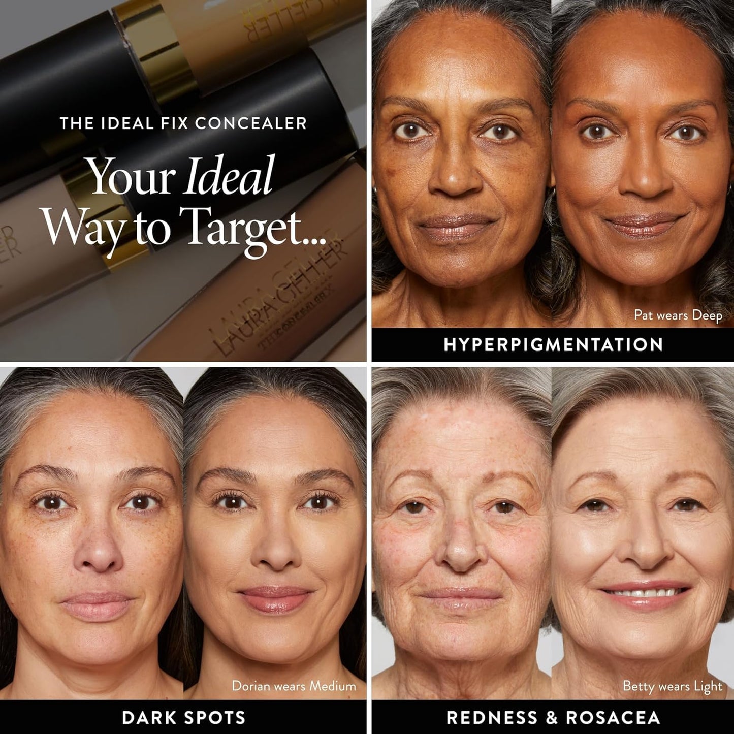 Laura Geller New York medium to full coverage liquid concealer open bottle view