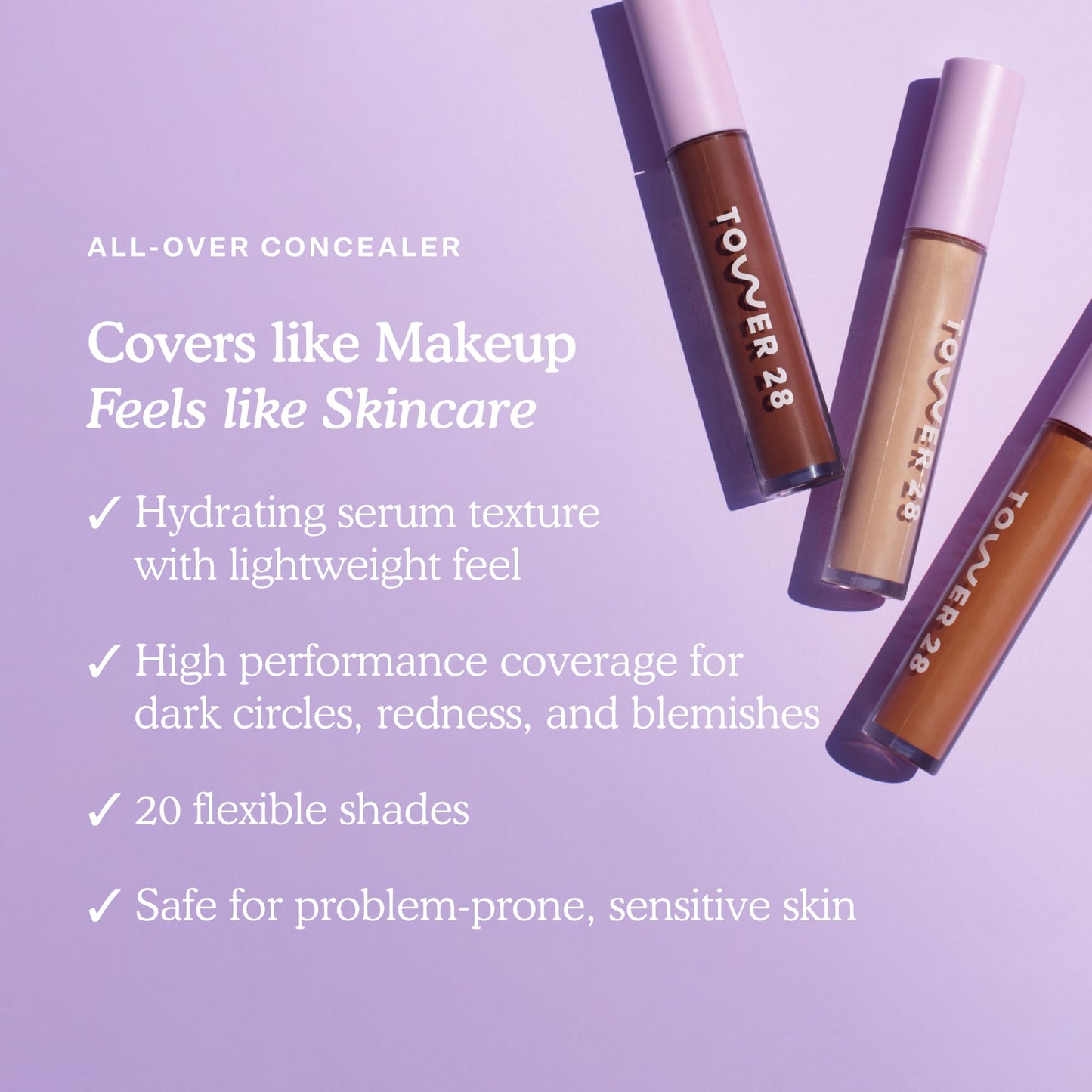 Tower 28 hydrating serum concealer doe foot applicator close up