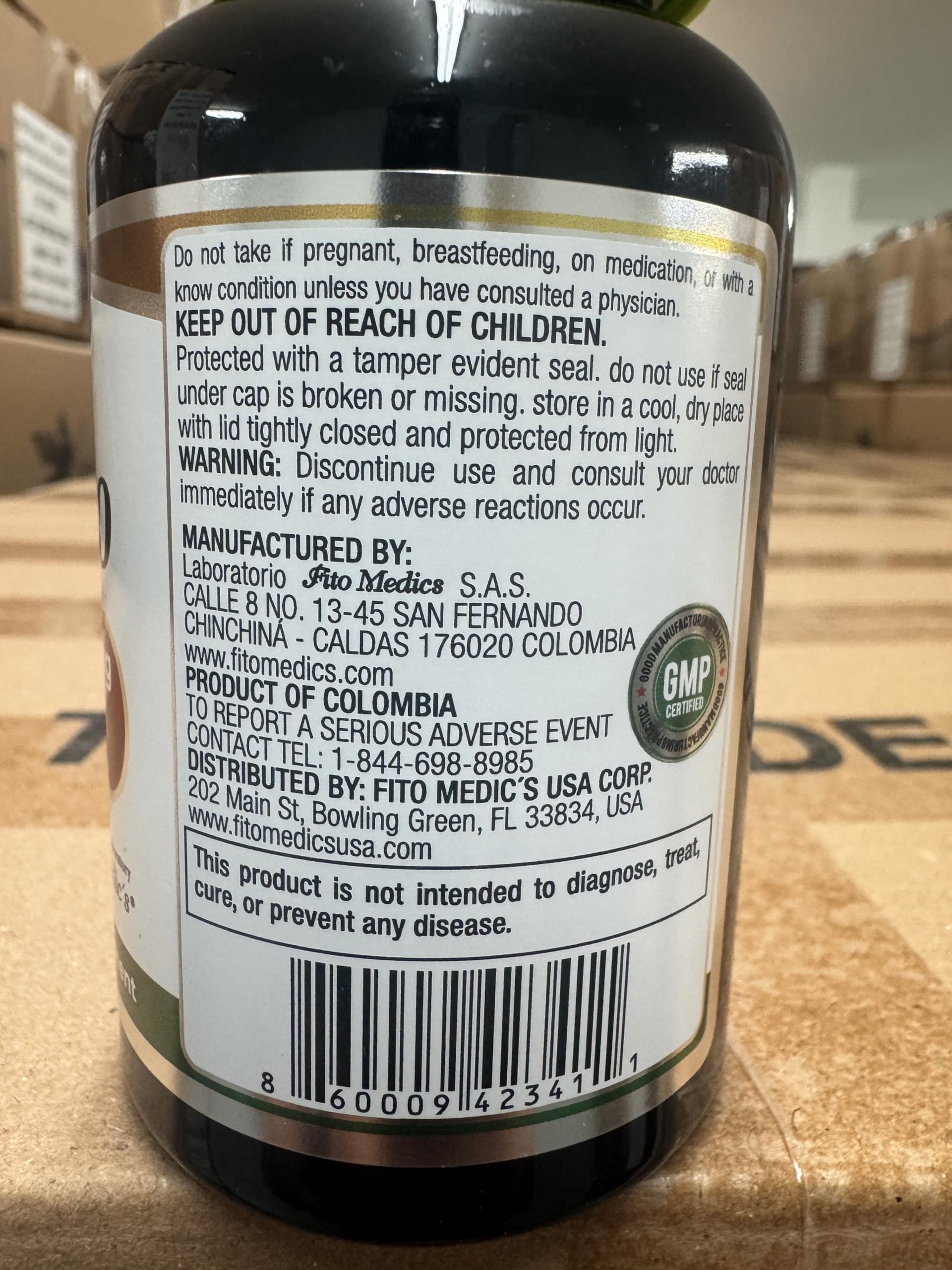 Fito Medic's Oil of Oregano softgel supplement packaging