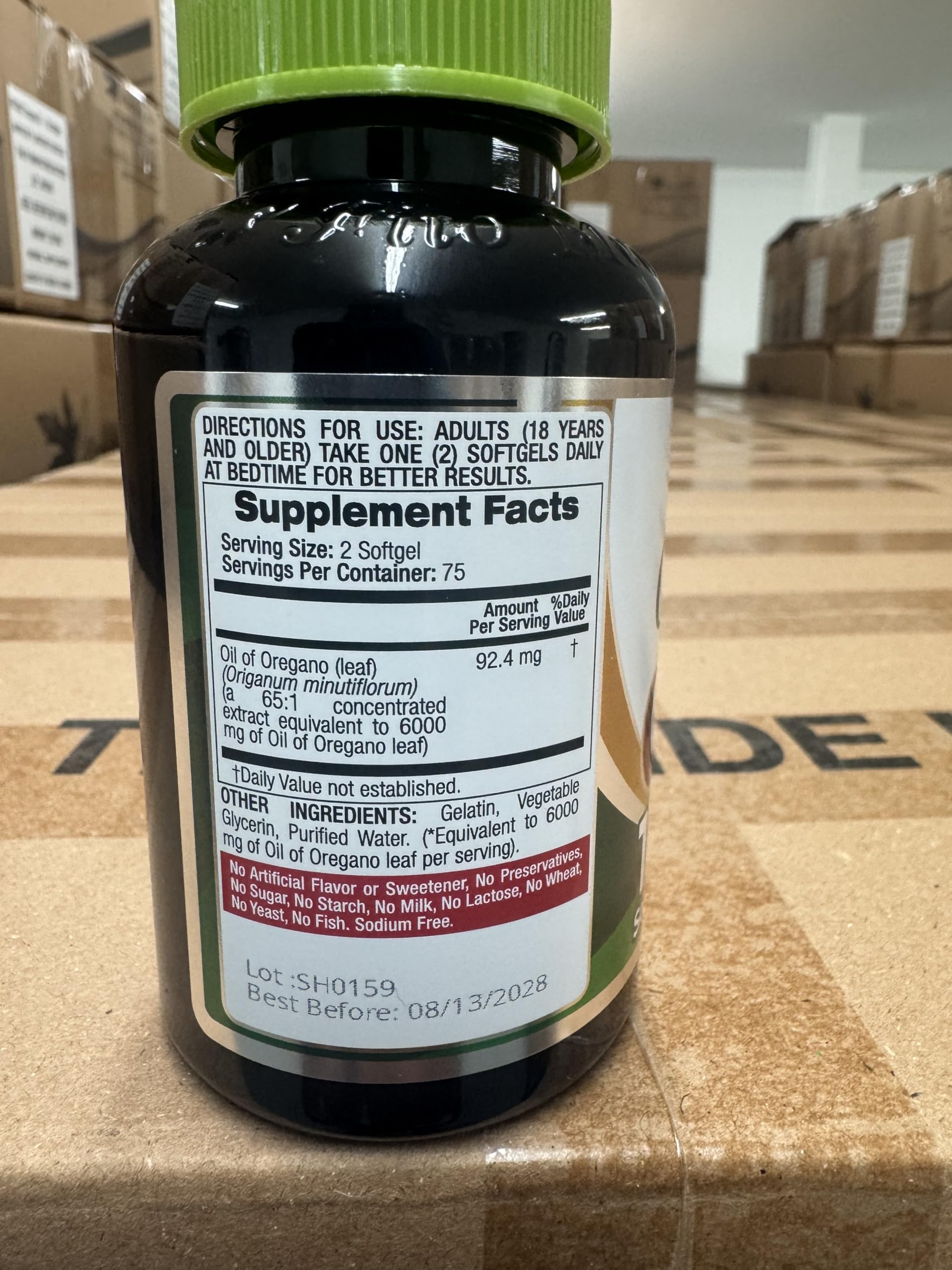 Fito Medic's Oil of Oregano high absorption herbal supplement