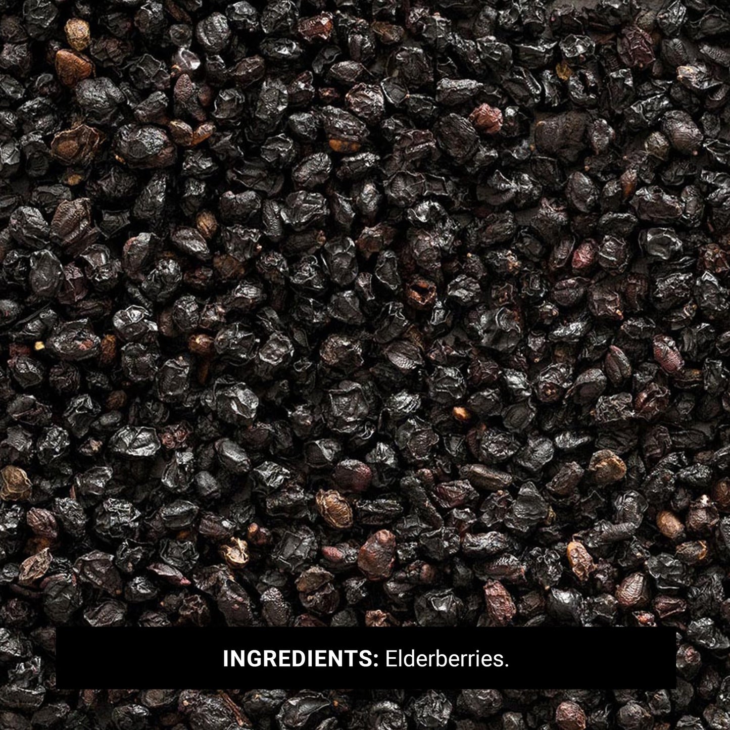 Frontier Co-op elderberries bulk packaging label details