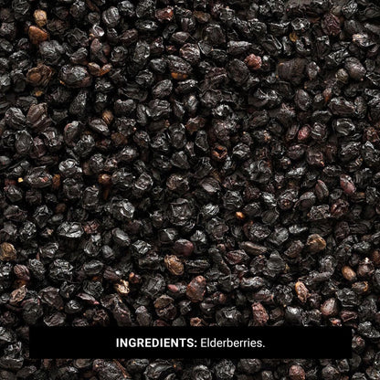 Frontier Co-op elderberries bulk packaging label details