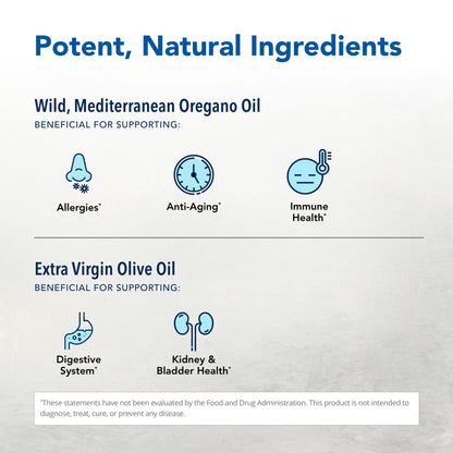 Mediterranean source P73 oregano oil dietary supplement dropper bottle closeup.