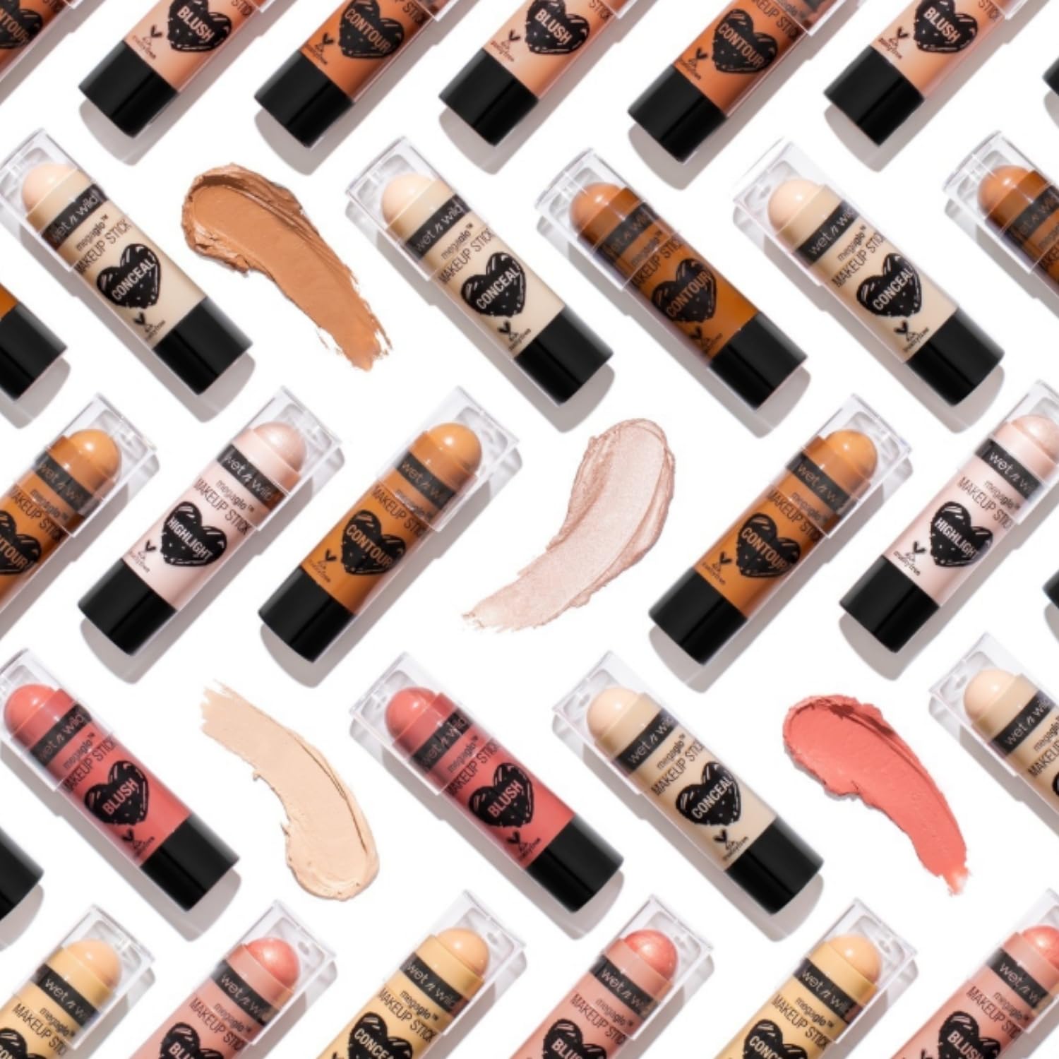 Wet n Wild buildable cream contour stick open showing product bullet