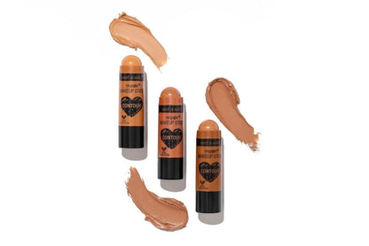 Cruelty free vegan makeup stick for facial sculpting and defining