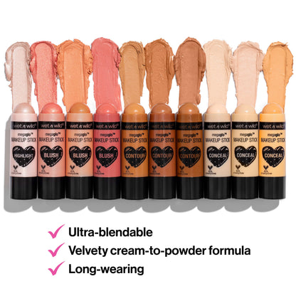 Authentic imported Wet n Wild cream contour stick shade swatch