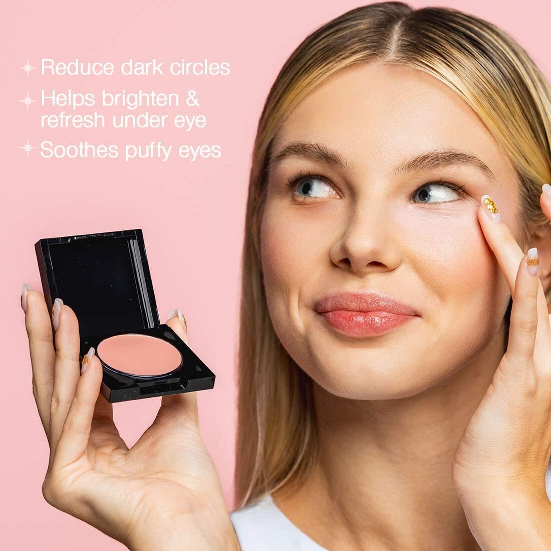 Palladio caffeine and peptide infused eye primer texture close up