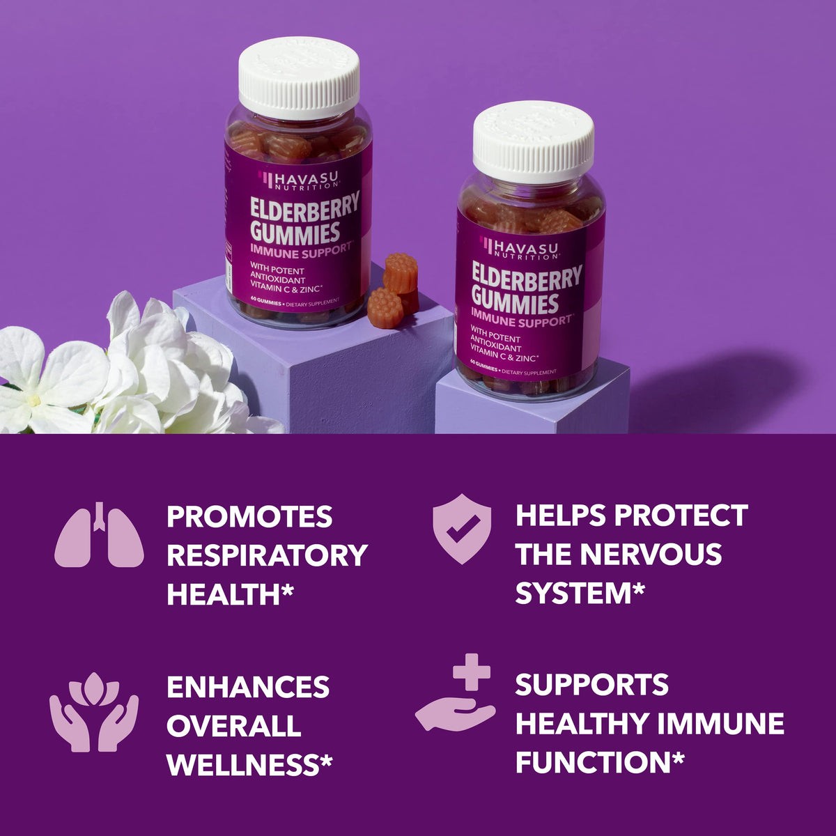 Havasu Nutrition wellness vitamins nutritional facts and clean ingredients panel