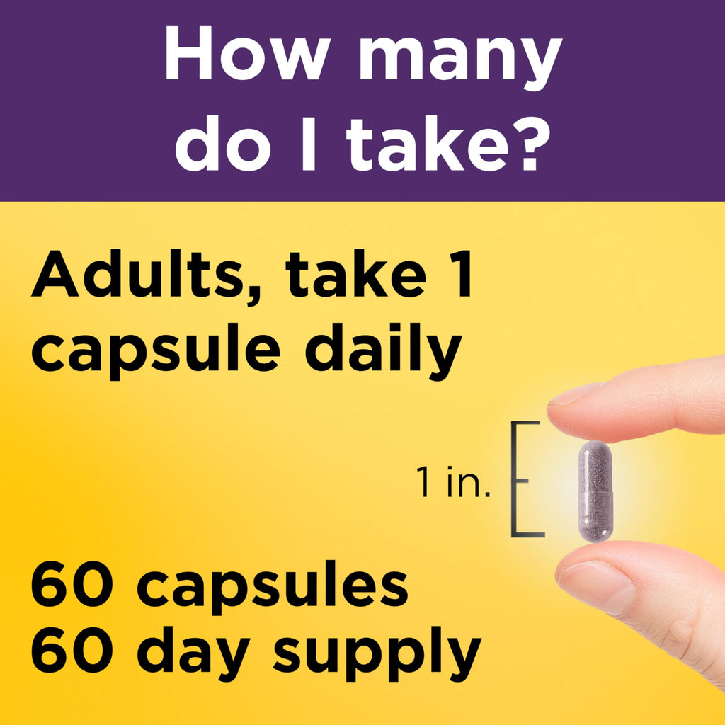Gluten free USA imported Nature Made antioxidant protection capsules displayed on clean surface