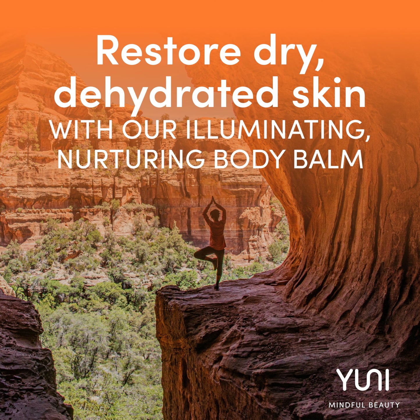 YUNI Beauty plant-based multipurpose skin balm jar showing authentic packaging texture