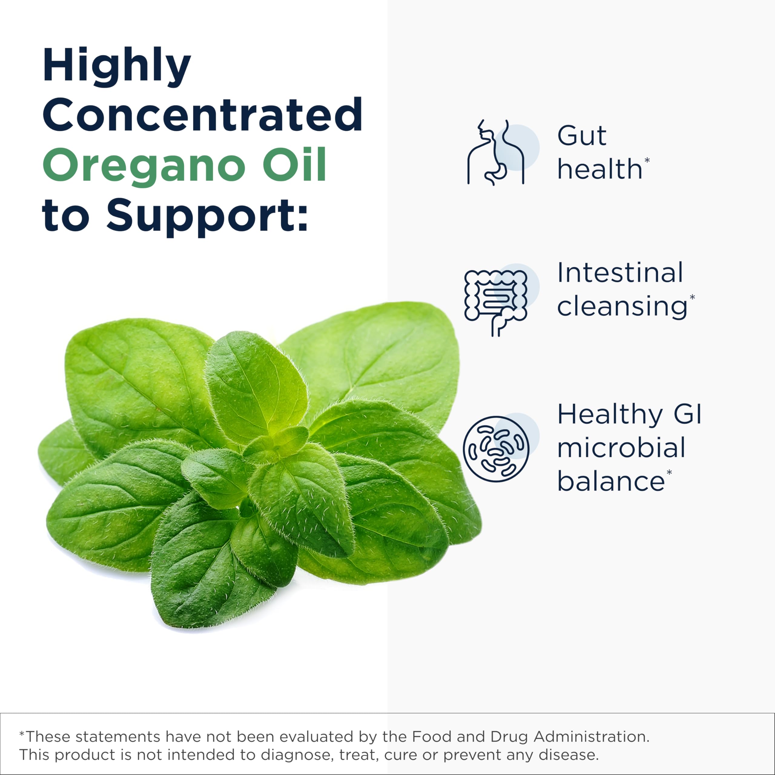 Designs for Health Oregano Oil capsules supplement facts and ingredient list label