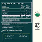 Gaia Herbs Black Elderberry Syrup bottle with included measuring cup
