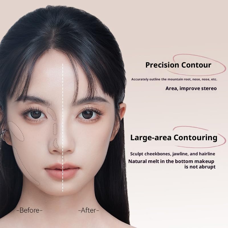 DEZONE long lasting face sculpting stick component and bristles