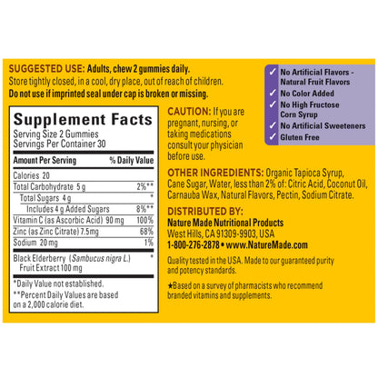 Nature Made premium triple action blend antioxidant protection vitamins seal
