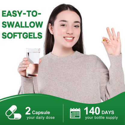 Side angle of BEWORD premium herbal formula bottle showing product details and directions.