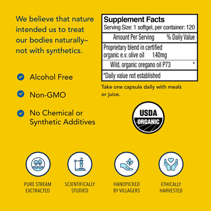 Authentic USA imported immune defense softgels bottle showcasing premium herbal ingredients