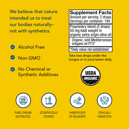 Authentic imported USA immune booster liquid drops close up look