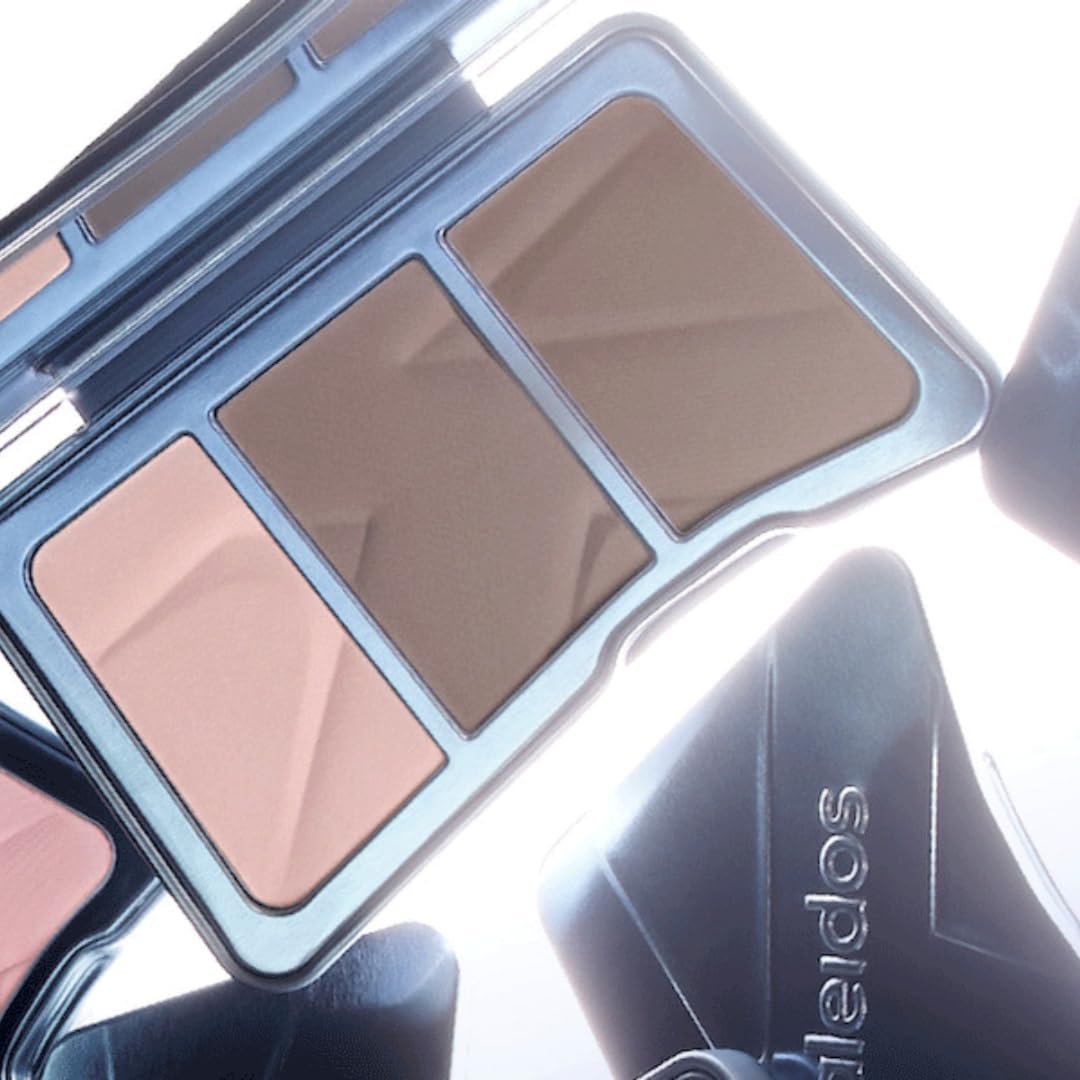 Kaleidos Symphony three shade contour and highlight powder kit for light skin