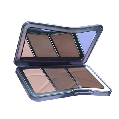 Kaleidos cool toned contour and brightener powder application steps