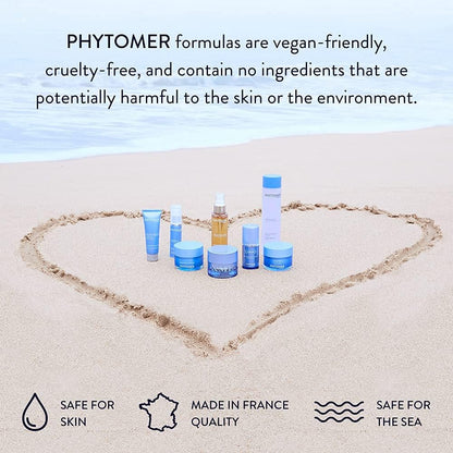 Phytomer Citylife anti aging eye contour and soothing facial moisturizer application