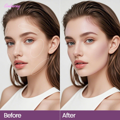 Noerrors lightweight blendable matte finish contour palette packaging