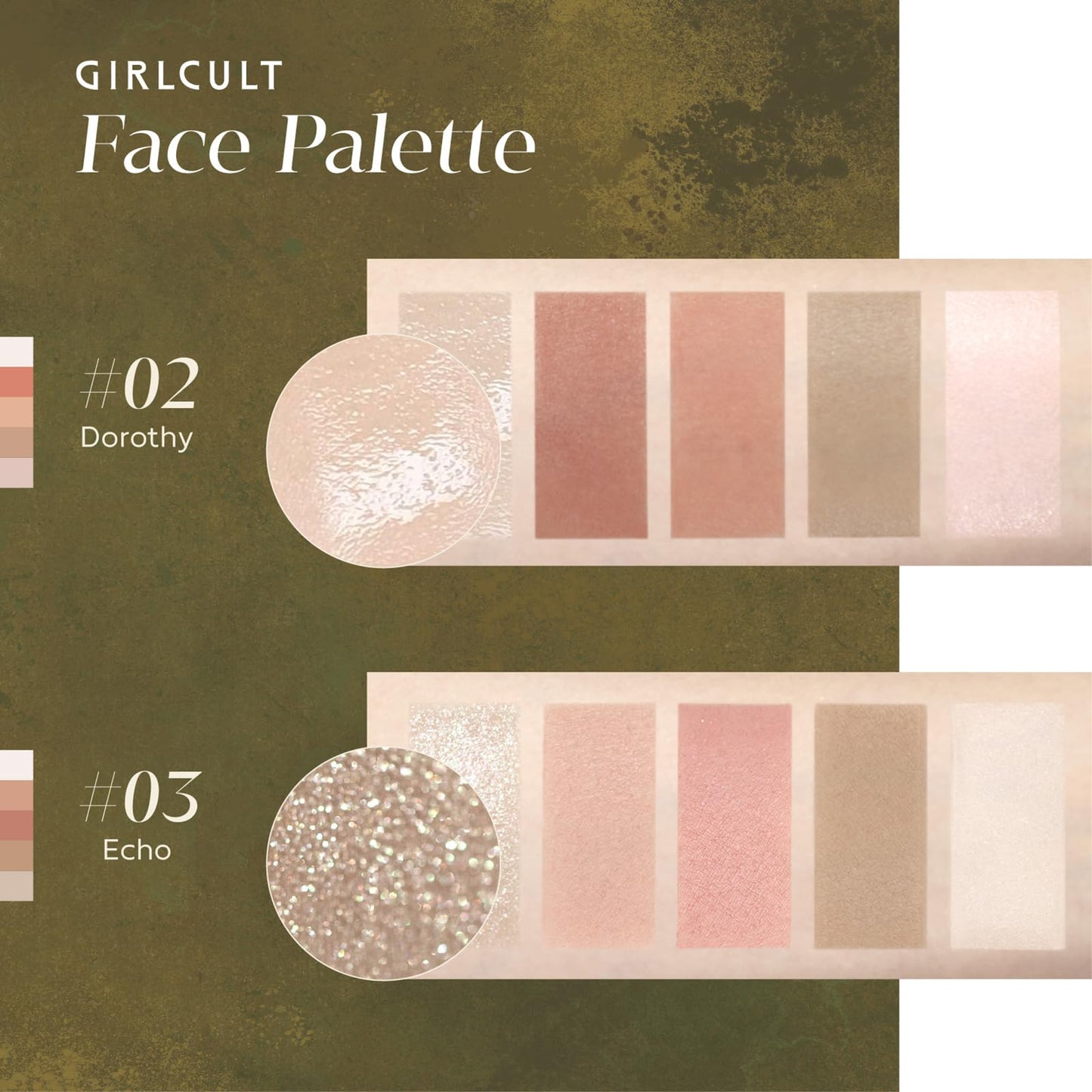 Side profile of the premium magnetic closure casing for the authentic GIRLCULT imported beauty product.