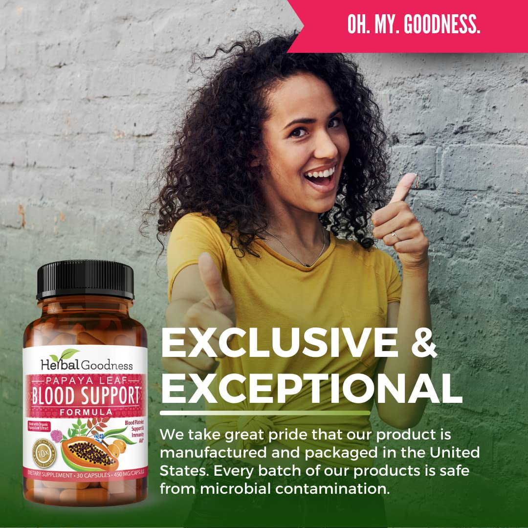 Premium imported immune support supplement by Herbal Goodness
