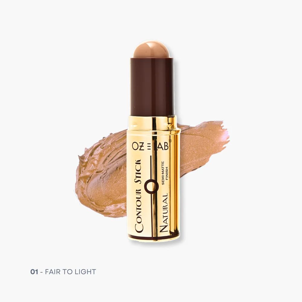OZ LAB Shape of You cream contour stick open showing the product texture