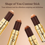 Back label details of OZ LAB 8 grams contour stick