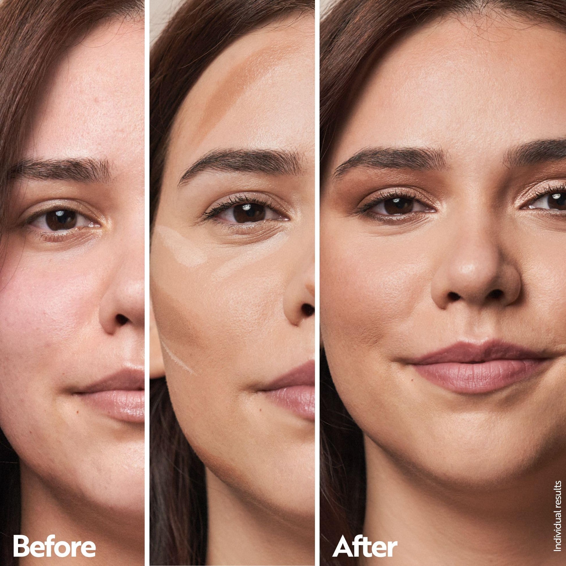 Texture shot of the hydrating M. Asam cream contour formula showing its smooth application.