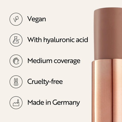Side view of the portable M. Asam Magic Finish contouring makeup stick.