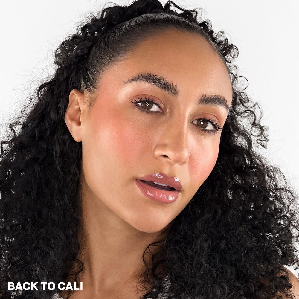 Smashbox Halo multi color cheek palette shades swatched on skin