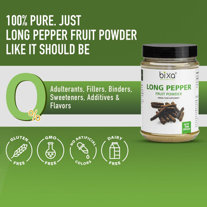 Ayurvedic Pippali powder for digestive health and bloating relief