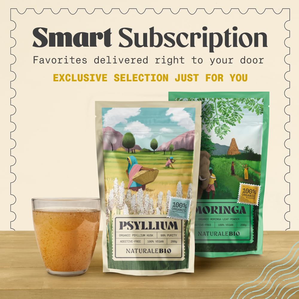 NaturaleBio USDA Organic certification logo on packaging