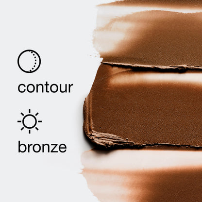 Clinique long-wearing creamy contour stick packaging showing weight and shade details