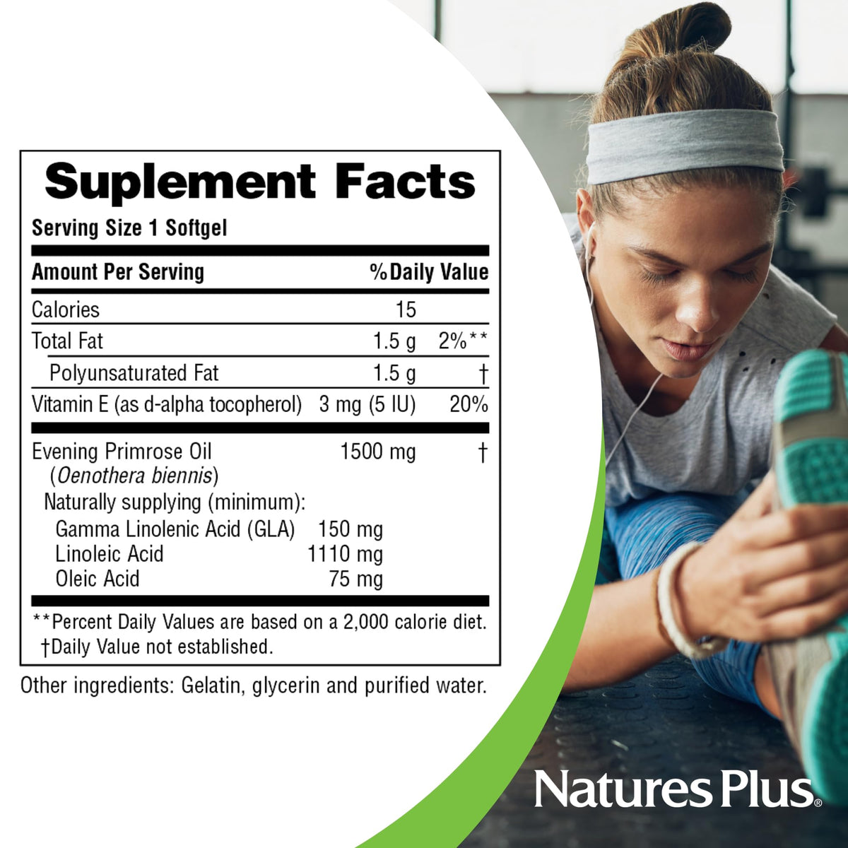 Premium European sourced evening primrose oil capsules showing clear golden color and purity