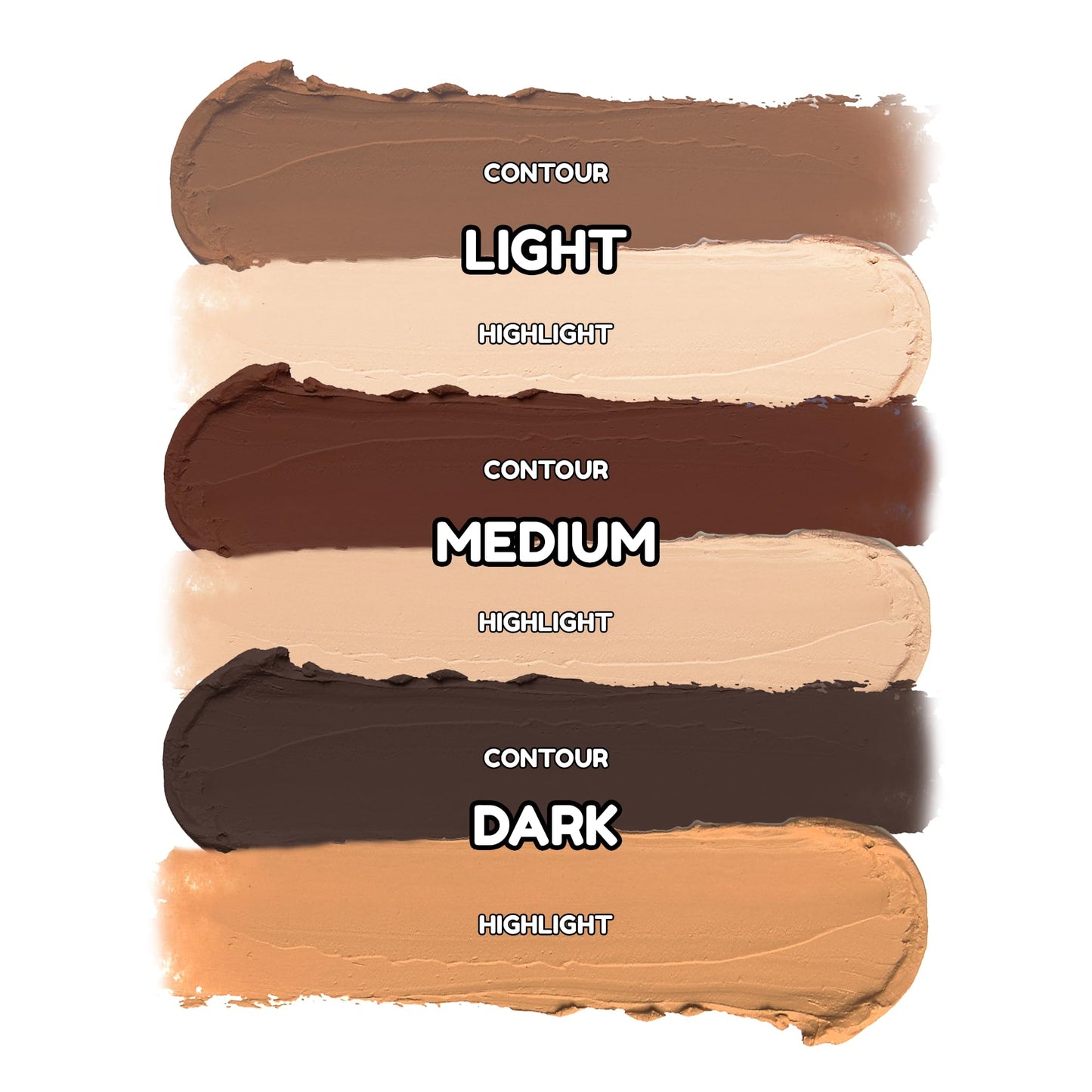 KimChi Chic dual ended contour stick in Light shade showing both application tips