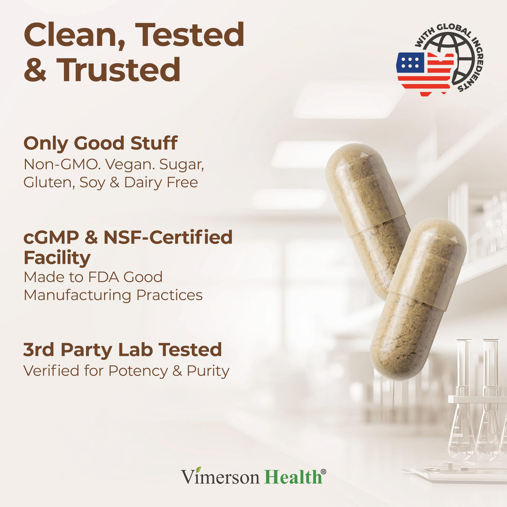 Vimerson Health fiber supplement 60 vegan capsules bottle