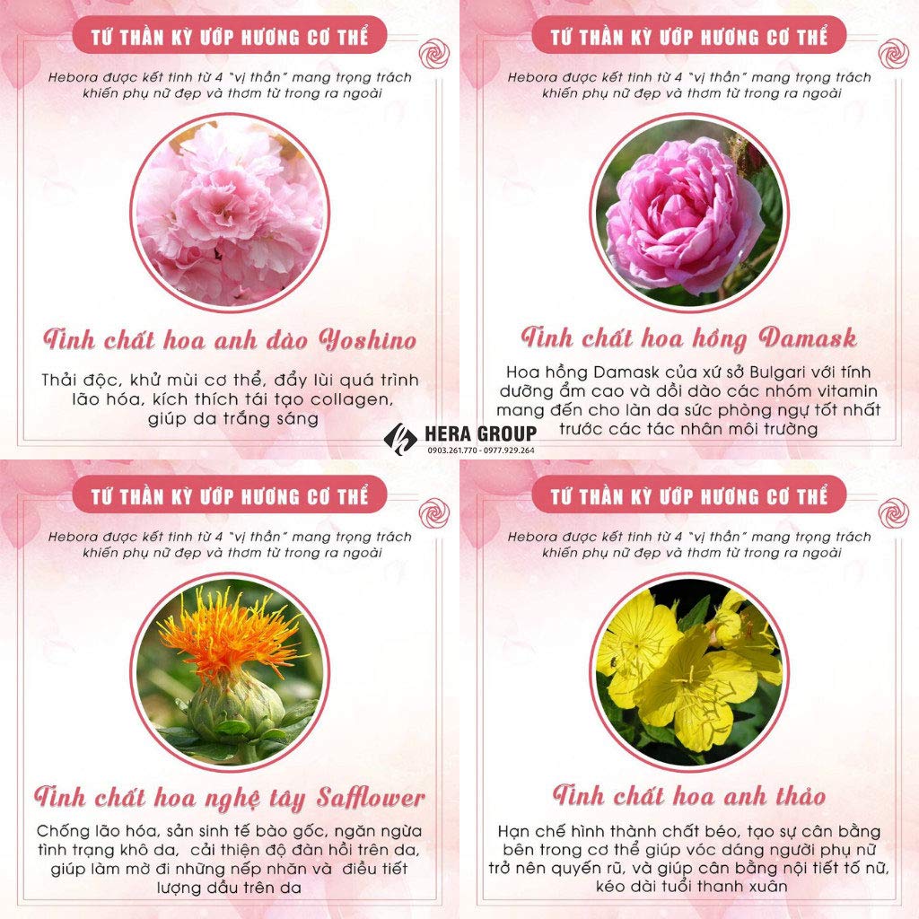 Hebora natural beauty and hormone regulating capsules showcasing premium imported bottle design
