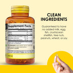 Close up view of the Mason Natural premium evening primrose oil softgels for women's hormonal health.