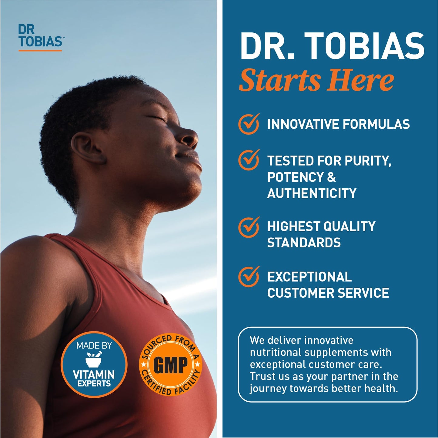 Strawberry flavored Dr. Tobias fiber powder nutrition facts